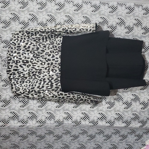 Vintage Karen Lawrence by Matthew sequin dress with jacket - Picture 7 of 8